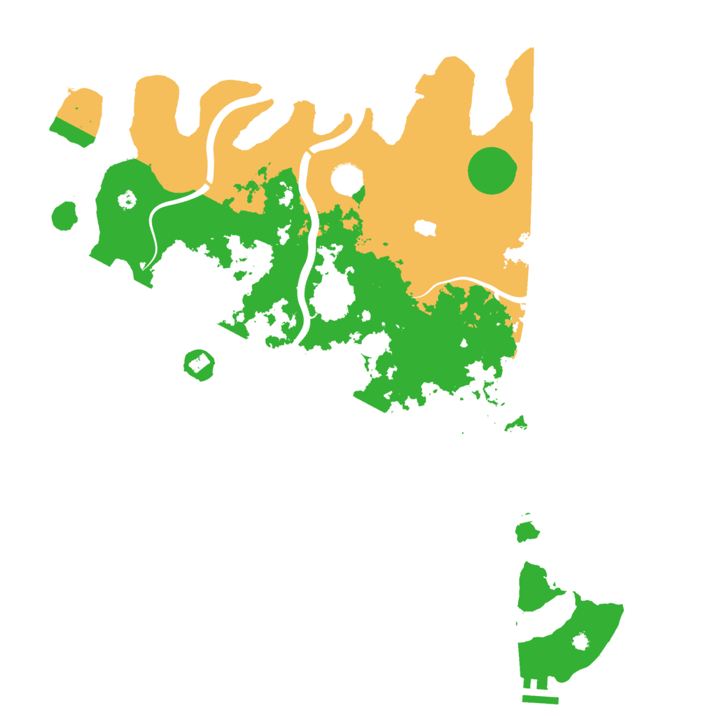 Biome Rust Map: Procedural Map, Size: 4000, Seed: 5186713