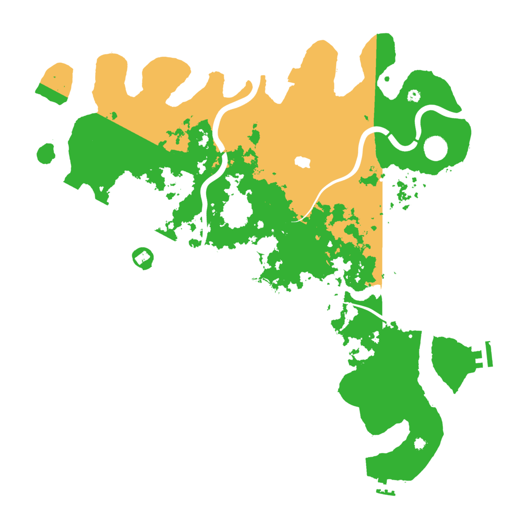 Biome Rust Map: Procedural Map, Size: 4000, Seed: 5186713