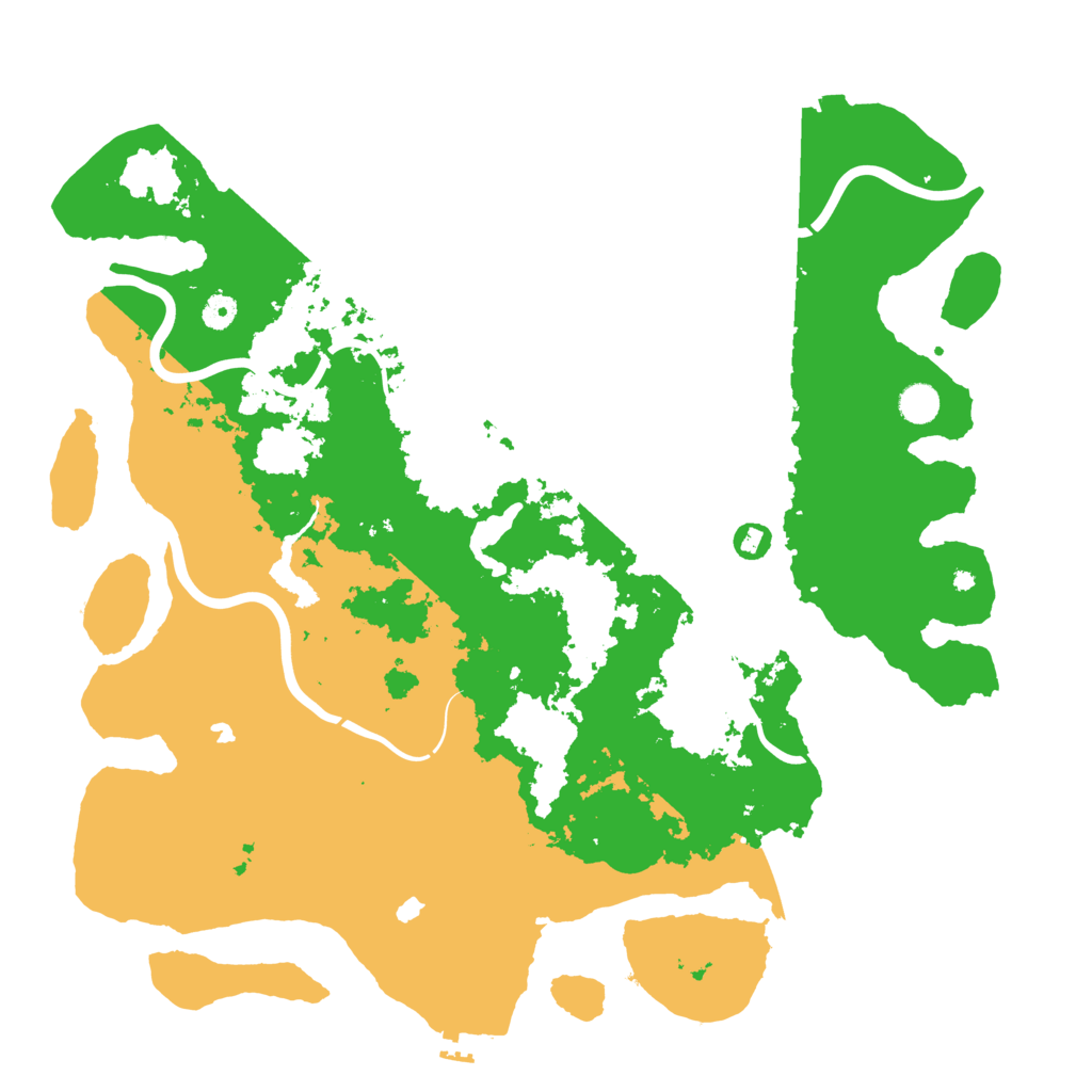 Biome Rust Map: Procedural Map, Size: 4750, Seed: 97893438