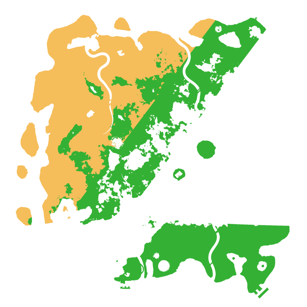 Biome Rust Map: Procedural Map, Size: 4750, Seed: 530773336