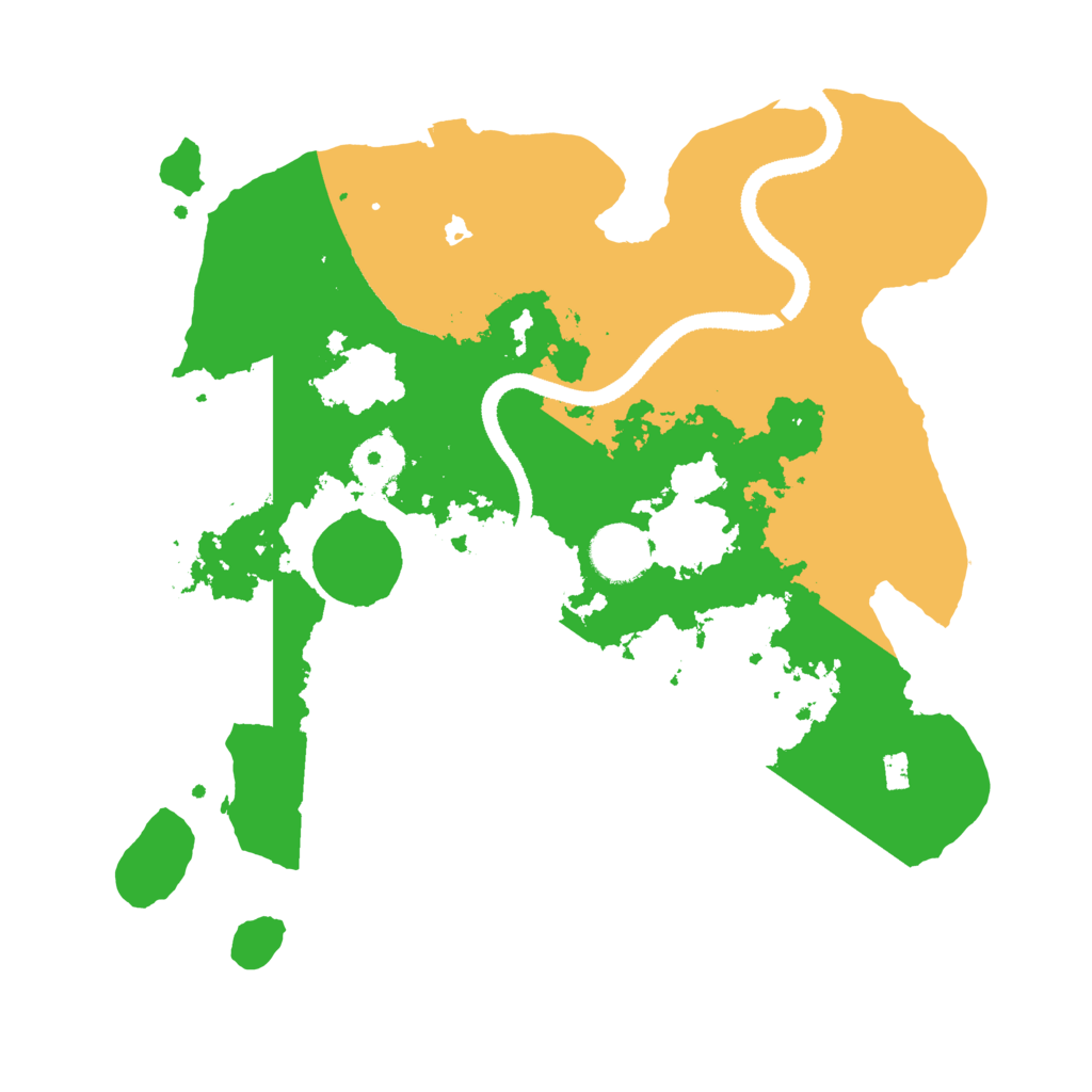 Biome Rust Map: Procedural Map, Size: 3250, Seed: 1942578983