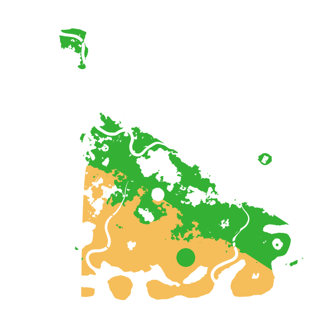 Biome Rust Map: Procedural Map, Size: 4500, Seed: 9965863