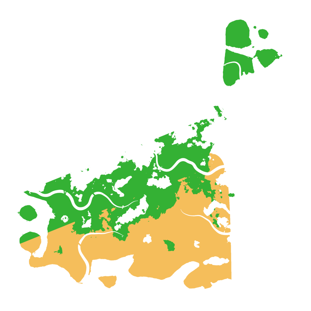 Biome Rust Map: Procedural Map, Size: 4500, Seed: 382681920