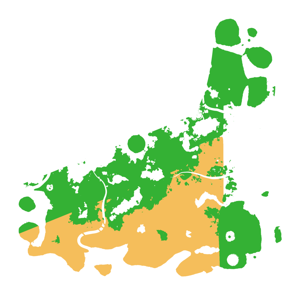 Biome Rust Map: Procedural Map, Size: 4500, Seed: 382681920