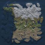 Thumbnail Rust Map: Procedural Map, Size: 4500, Seed: 62017198, 12 Monuments