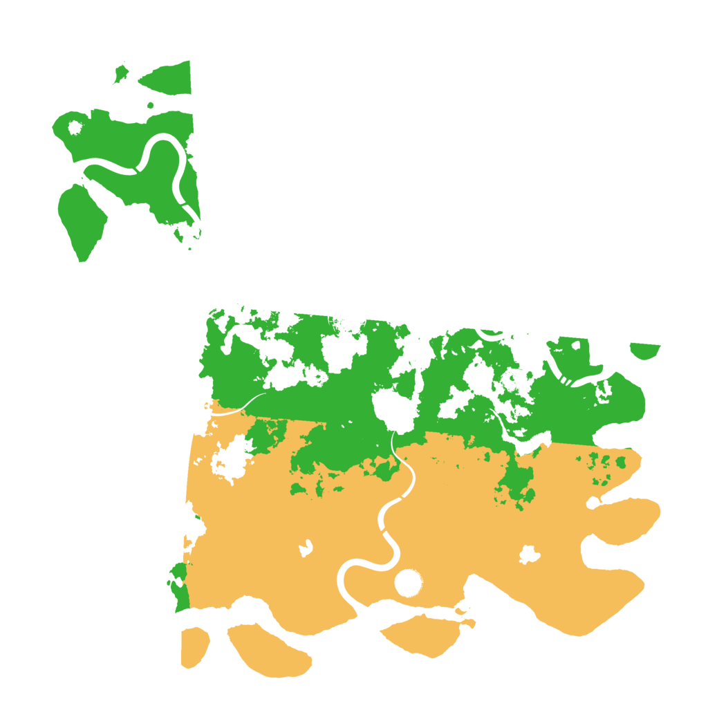 Biome Rust Map: Procedural Map, Size: 4500, Seed: 62017198