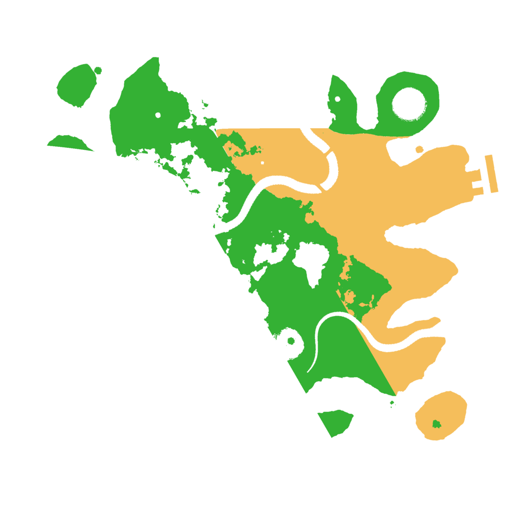 Biome Rust Map: Procedural Map, Size: 2742, Seed: 1506199105