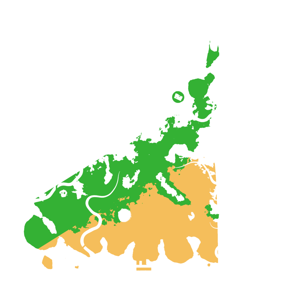 Biome Rust Map: Procedural Map, Size: 4000, Seed: 892518867