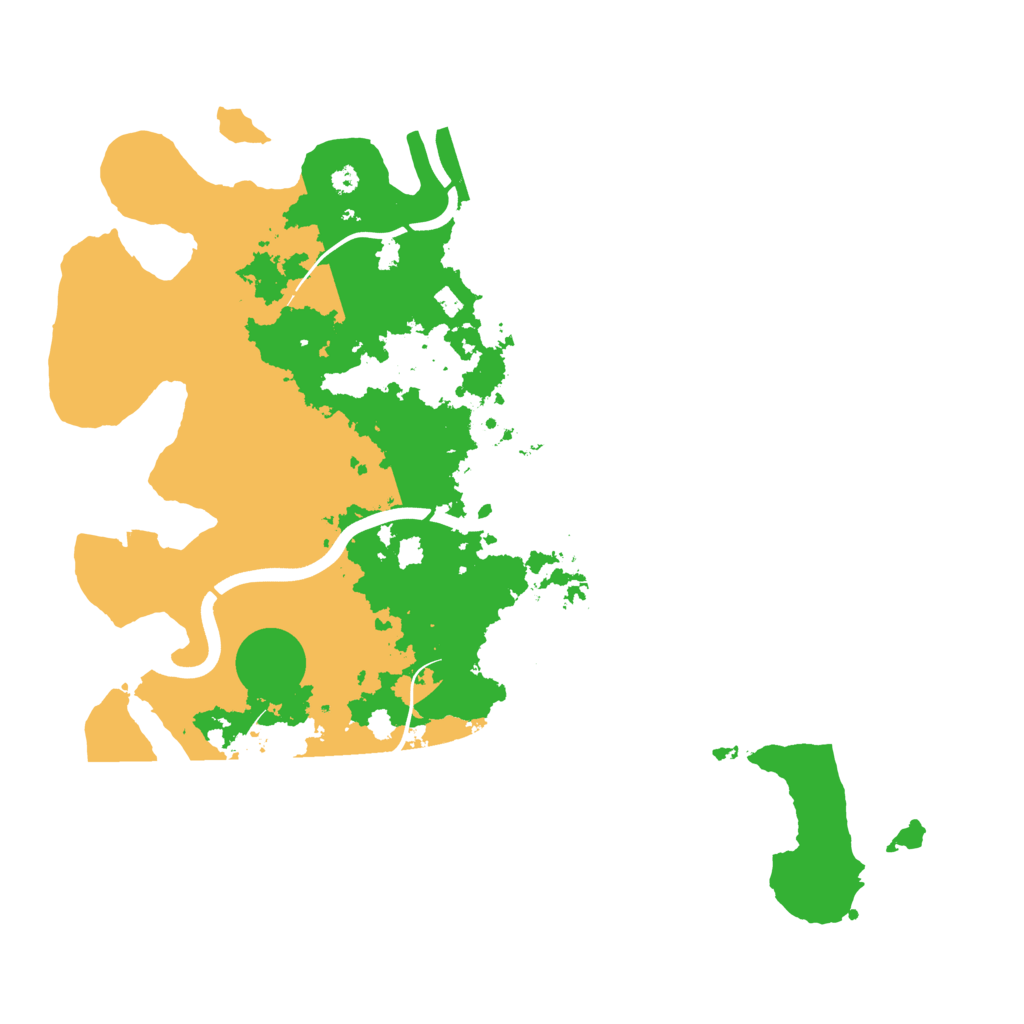 Biome Rust Map: Procedural Map, Size: 3850, Seed: 470909064
