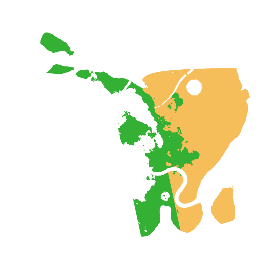 Biome Rust Map: Procedural Map, Size: 3000, Seed: 26771