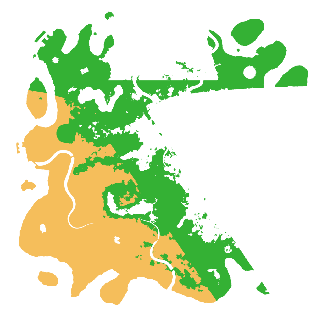 Biome Rust Map: Procedural Map, Size: 4500, Seed: 703023538