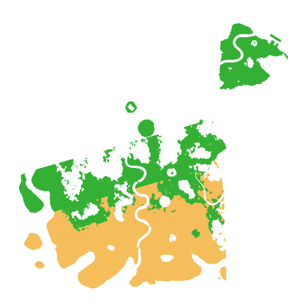 Biome Rust Map: Procedural Map, Size: 5000, Seed: 187718