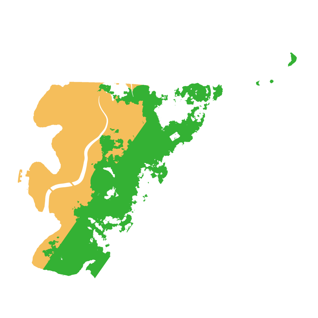 Biome Rust Map: Procedural Map, Size: 3650, Seed: 161645323