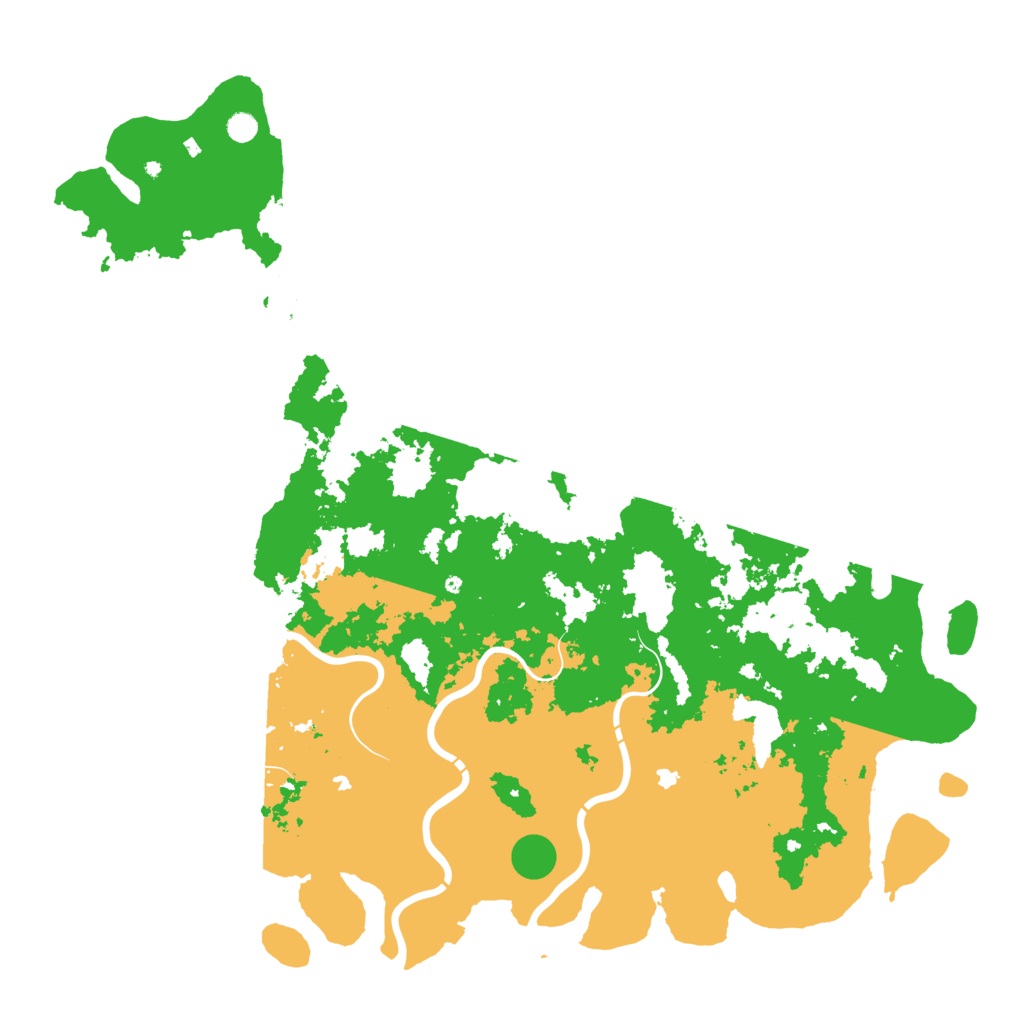 Biome Rust Map: Procedural Map, Size: 6000, Seed: 583086089