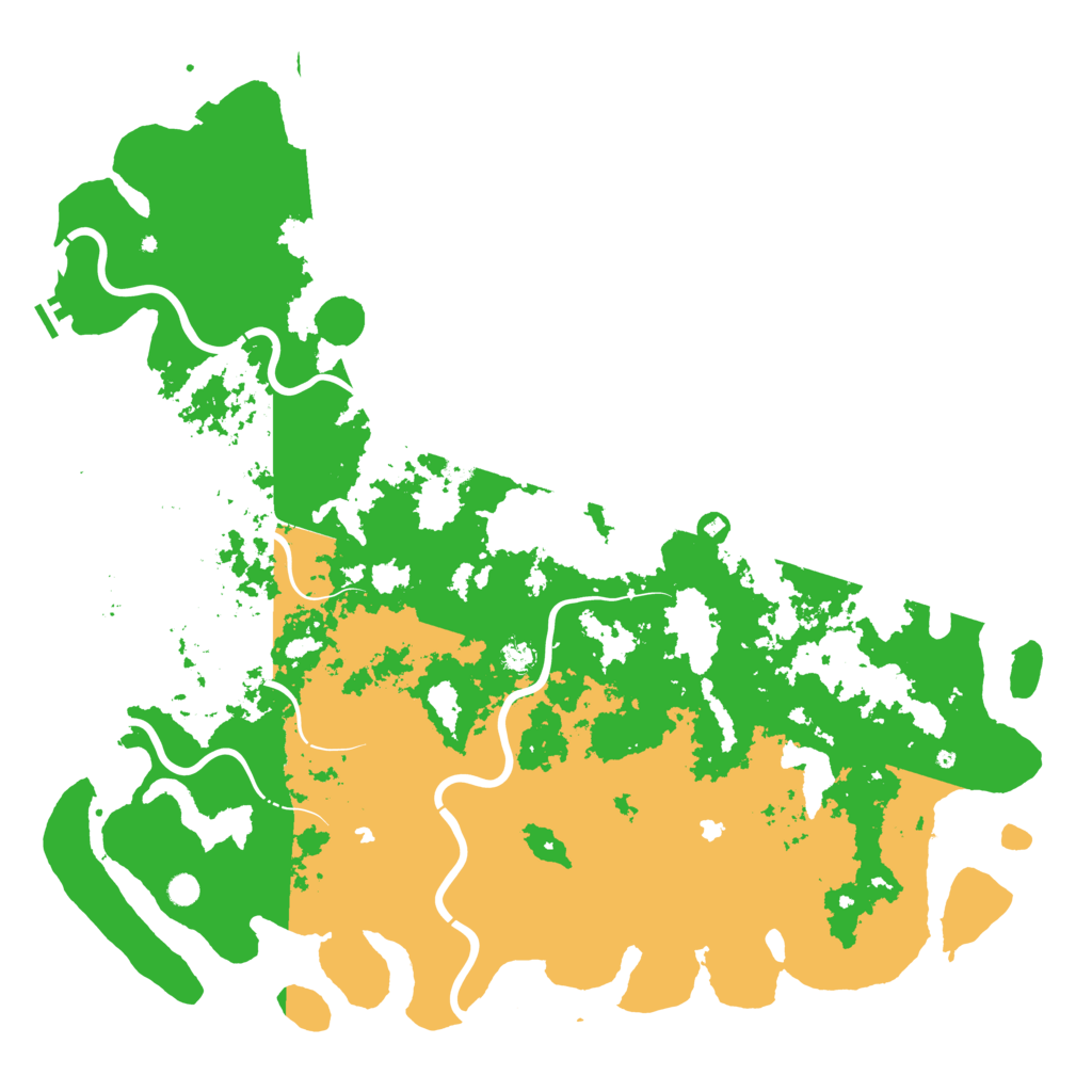 Biome Rust Map: Procedural Map, Size: 6000, Seed: 583086089