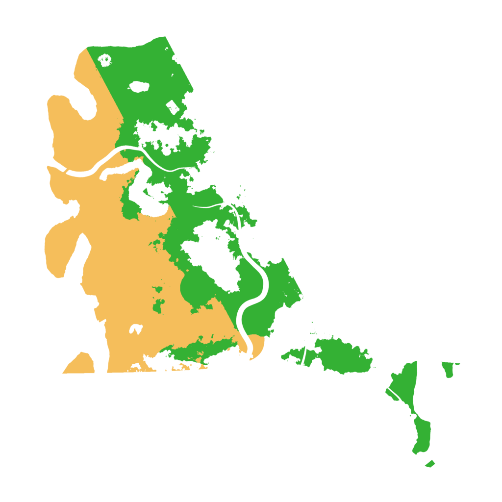 Biome Rust Map: Procedural Map, Size: 4000, Seed: 528965357