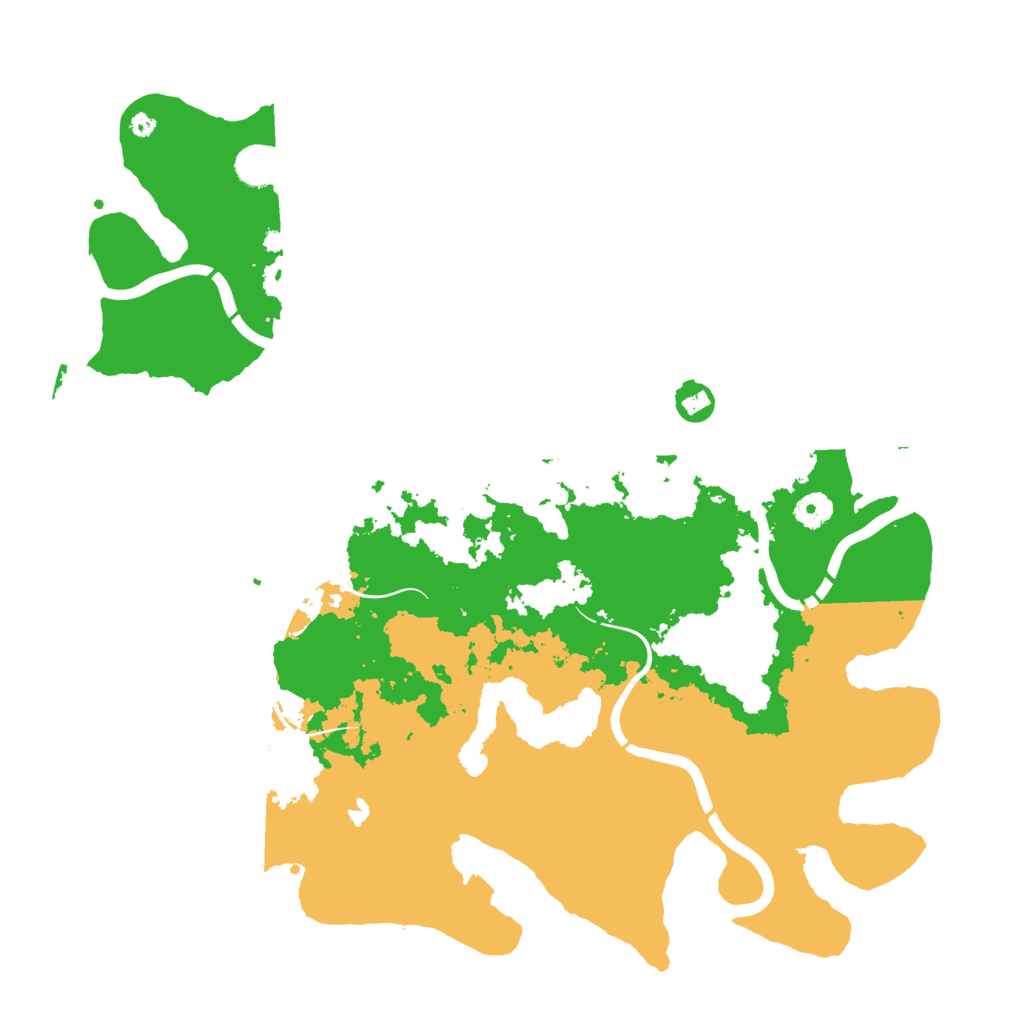 Biome Rust Map: Procedural Map, Size: 4250, Seed: 825892224
