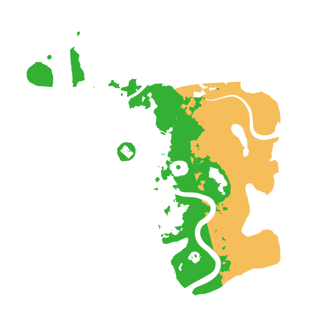 Biome Rust Map: Procedural Map, Size: 2800, Seed: 12698937