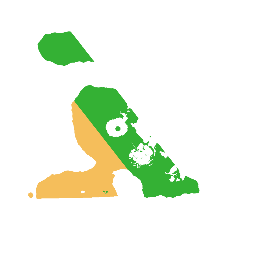 Biome Rust Map: Procedural Map, Size: 2000, Seed: 689657726