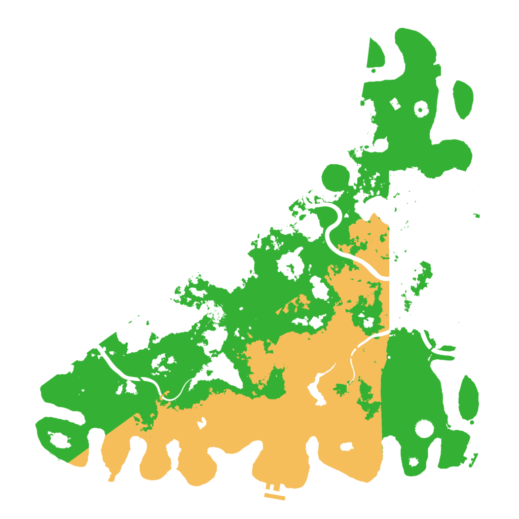 Biome Rust Map: Procedural Map, Size: 5000, Seed: 99164638