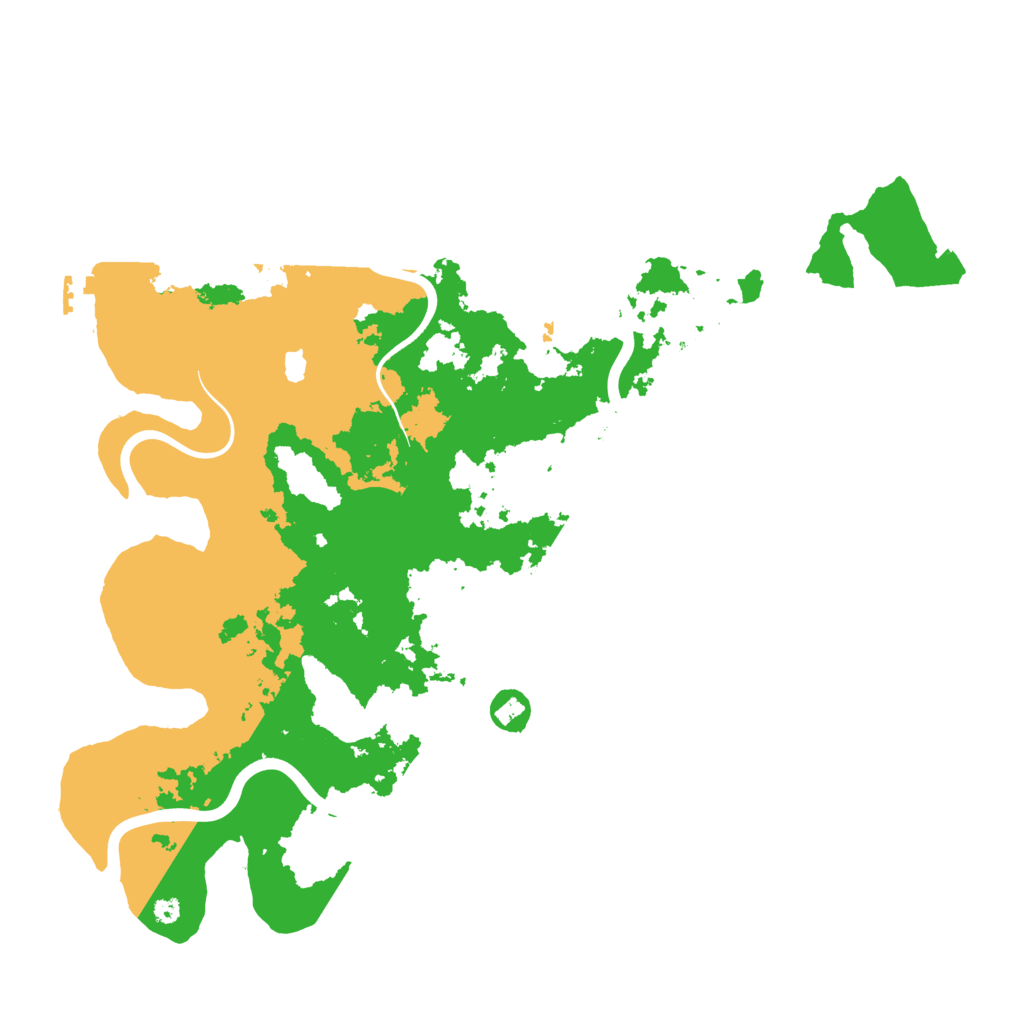 Biome Rust Map: Procedural Map, Size: 4000, Seed: 168832642