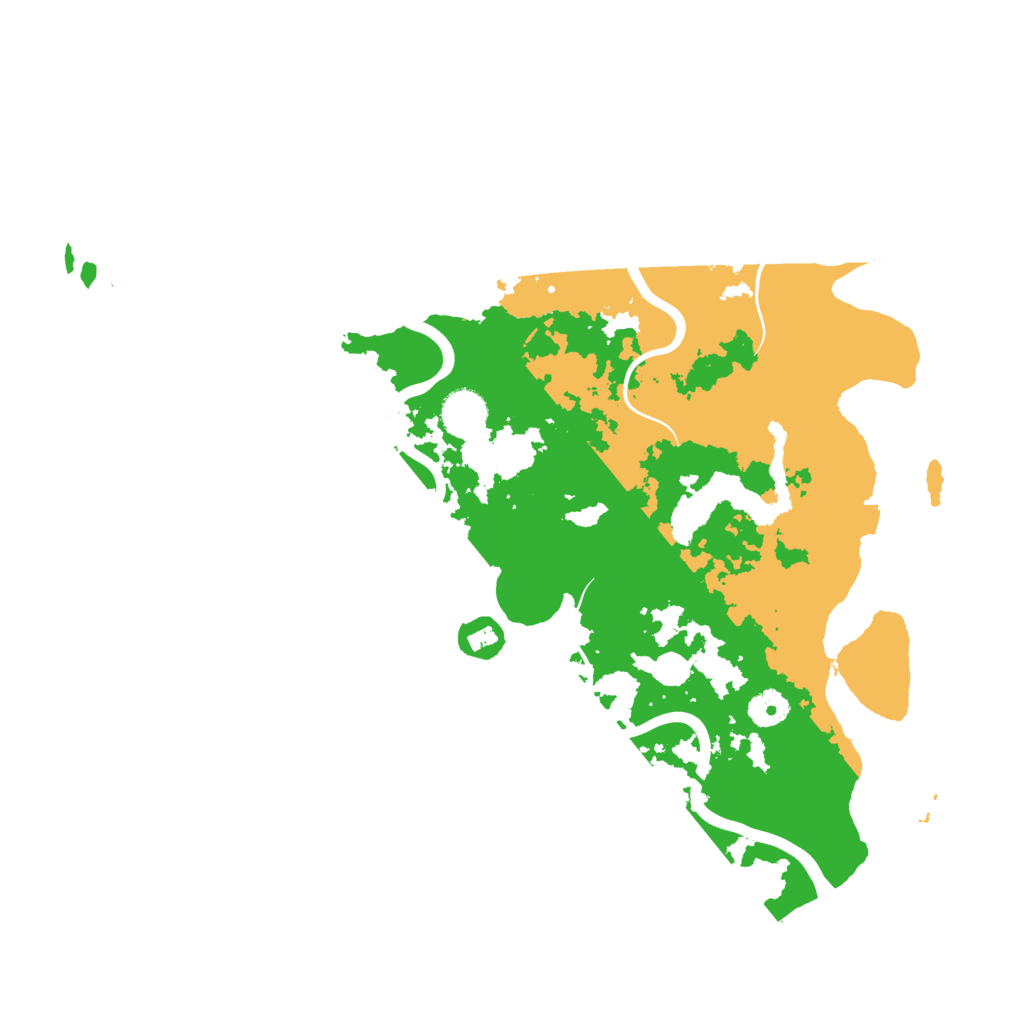 Biome Rust Map: Procedural Map, Size: 4000, Seed: 1977831036