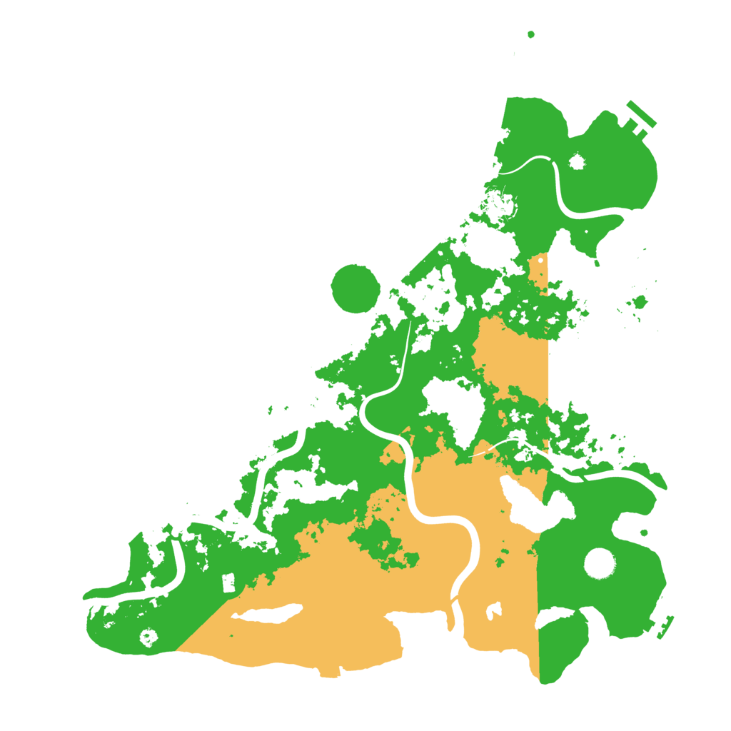 Biome Rust Map: Procedural Map, Size: 4192, Seed: 225760