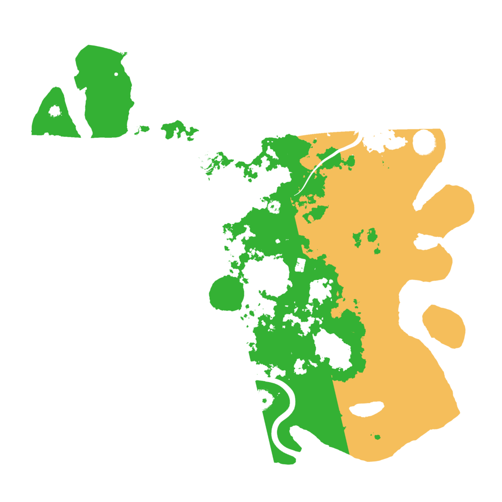 Biome Rust Map: Procedural Map, Size: 3900, Seed: 37559948