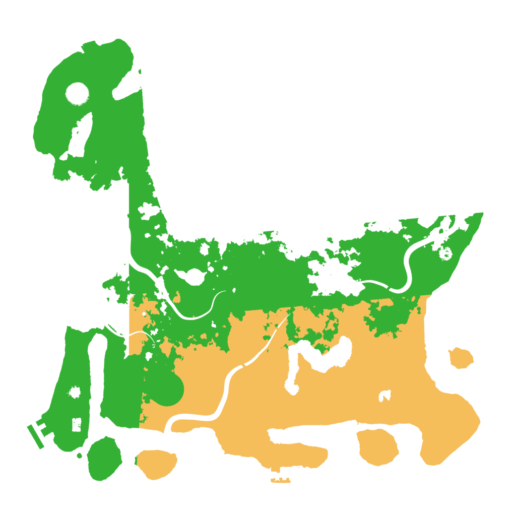 Biome Rust Map: Procedural Map, Size: 4000, Seed: 1339251217