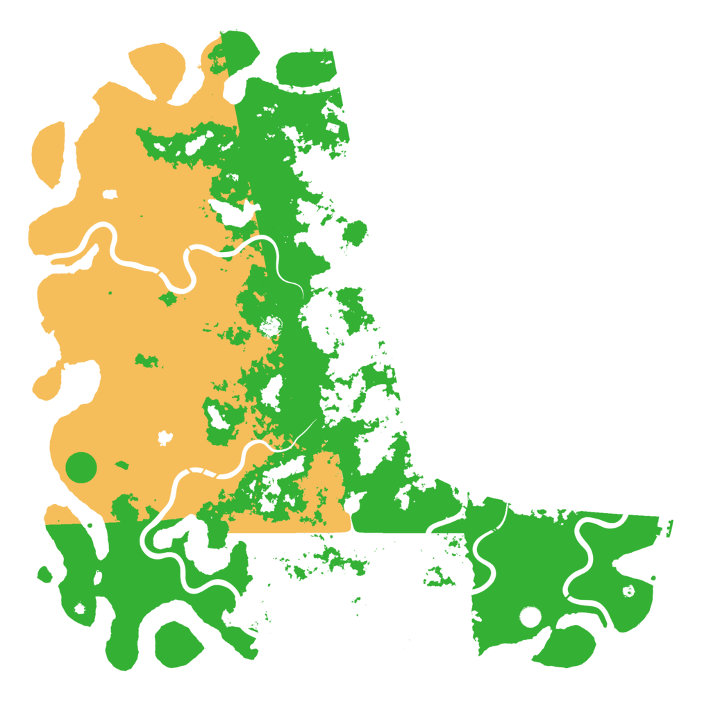 Biome Rust Map: Procedural Map, Size: 6000, Seed: 1949338786