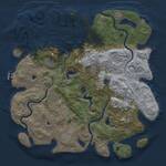 Thumbnail Rust Map: Procedural Map, Size: 4800, Seed: 336443618, 17 Monuments