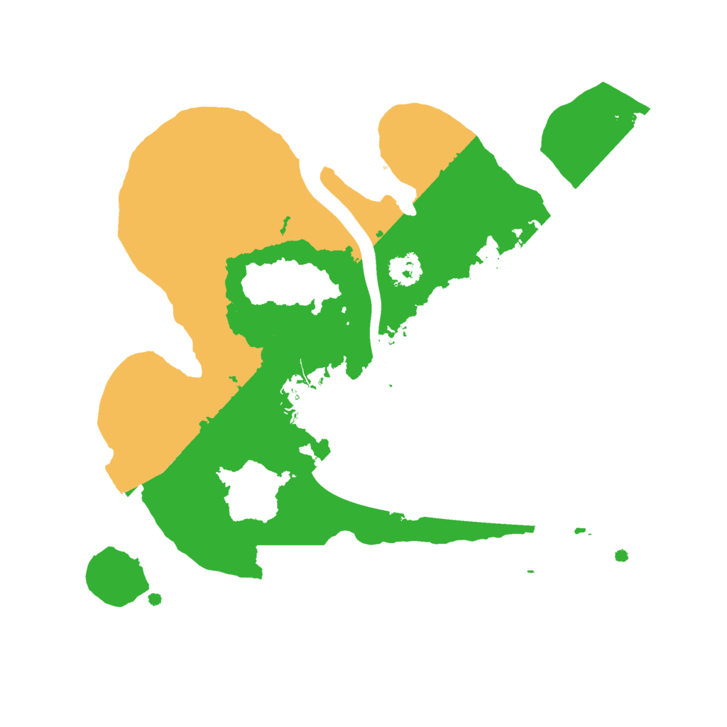 Biome Rust Map: Procedural Map, Size: 2250, Seed: 67839471