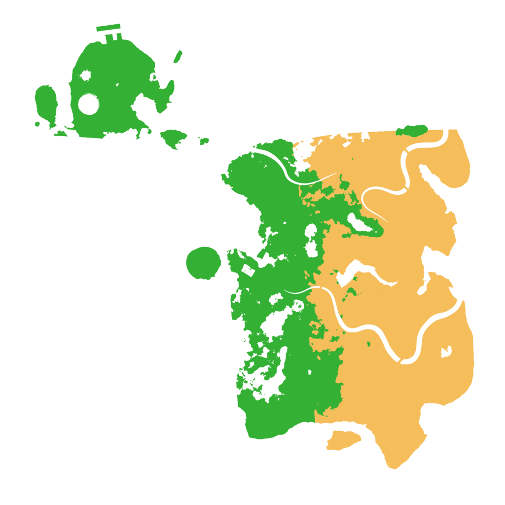 Biome Rust Map: Procedural Map, Size: 4250, Seed: 818356515