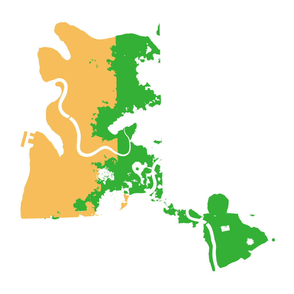 Biome Rust Map: Procedural Map, Size: 3750, Seed: 607425691