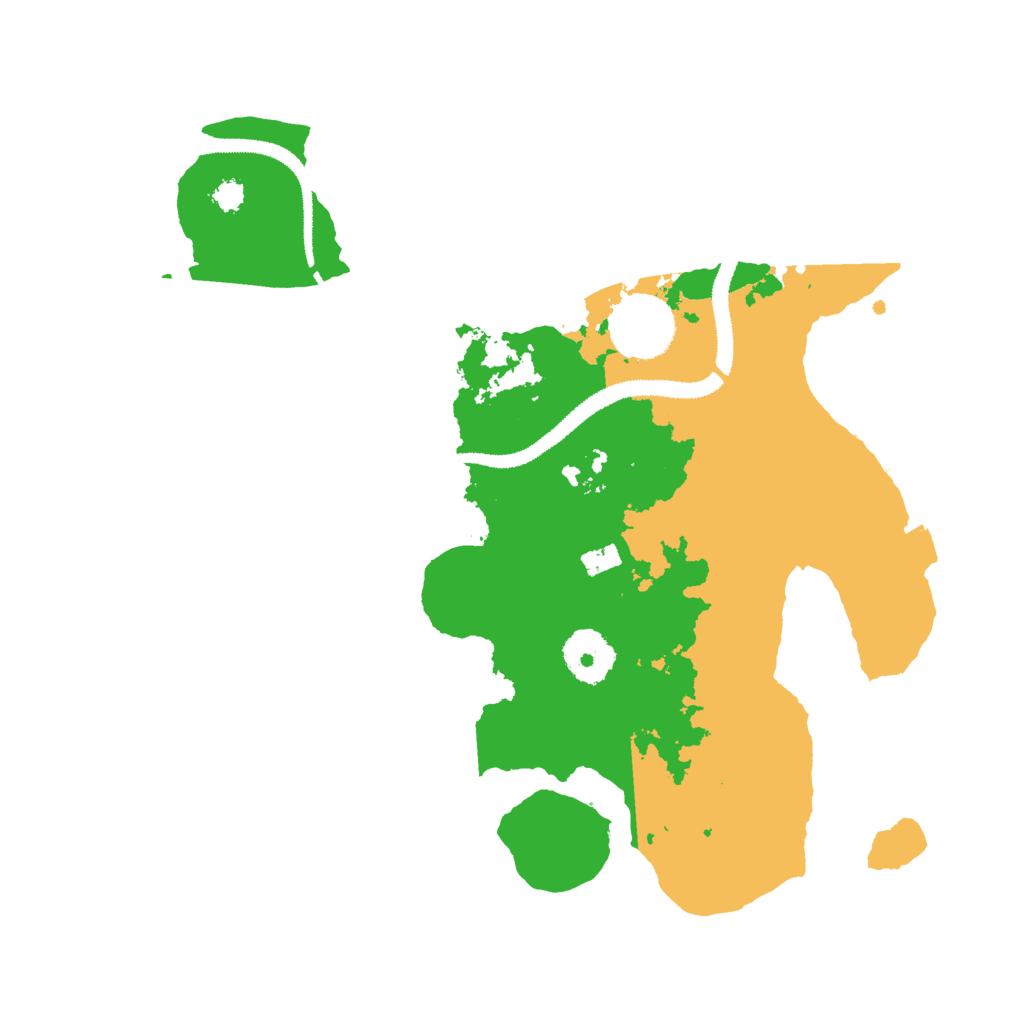 Biome Rust Map: Procedural Map, Size: 3007, Seed: 100