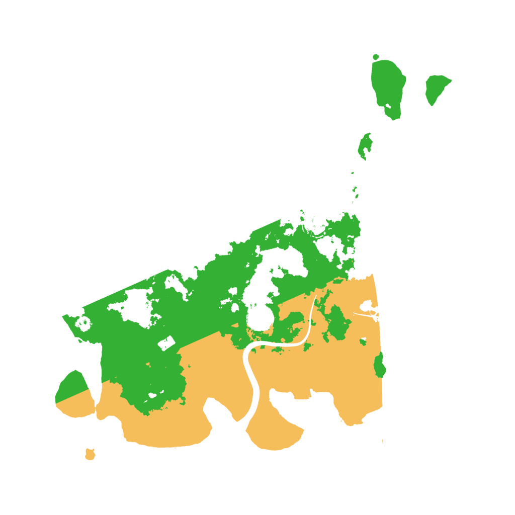 Biome Rust Map: Procedural Map, Size: 3500, Seed: 1787639184