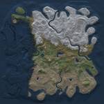 Thumbnail Rust Map: Procedural Map, Size: 4800, Seed: 387959921, 16 Monuments