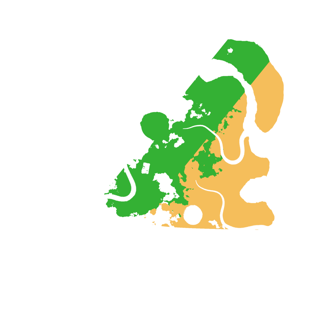 Biome Rust Map: Procedural Map, Size: 3000, Seed: 696891153