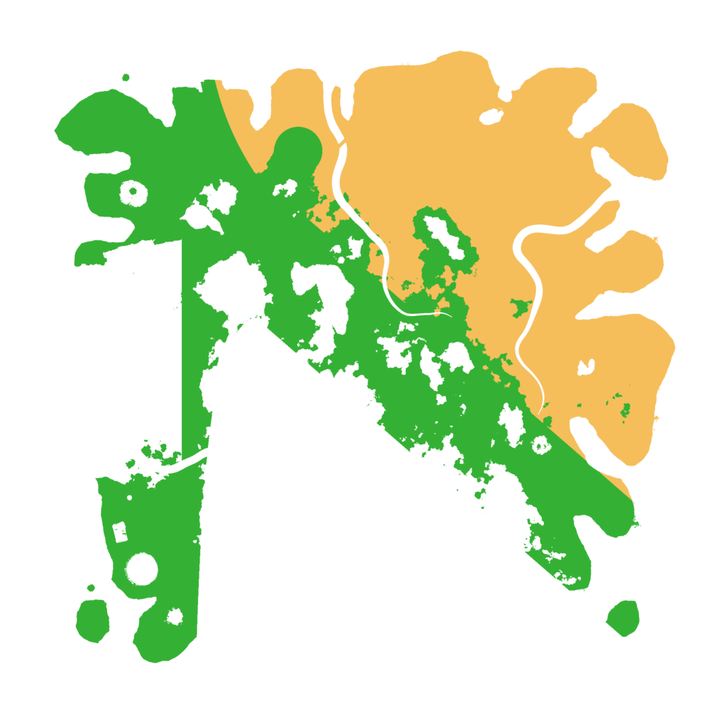Biome Rust Map: Procedural Map, Size: 4000, Seed: 624314
