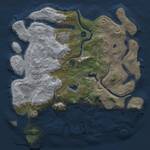 Thumbnail Rust Map: Procedural Map, Size: 4096, Seed: 1805682257, 14 Monuments