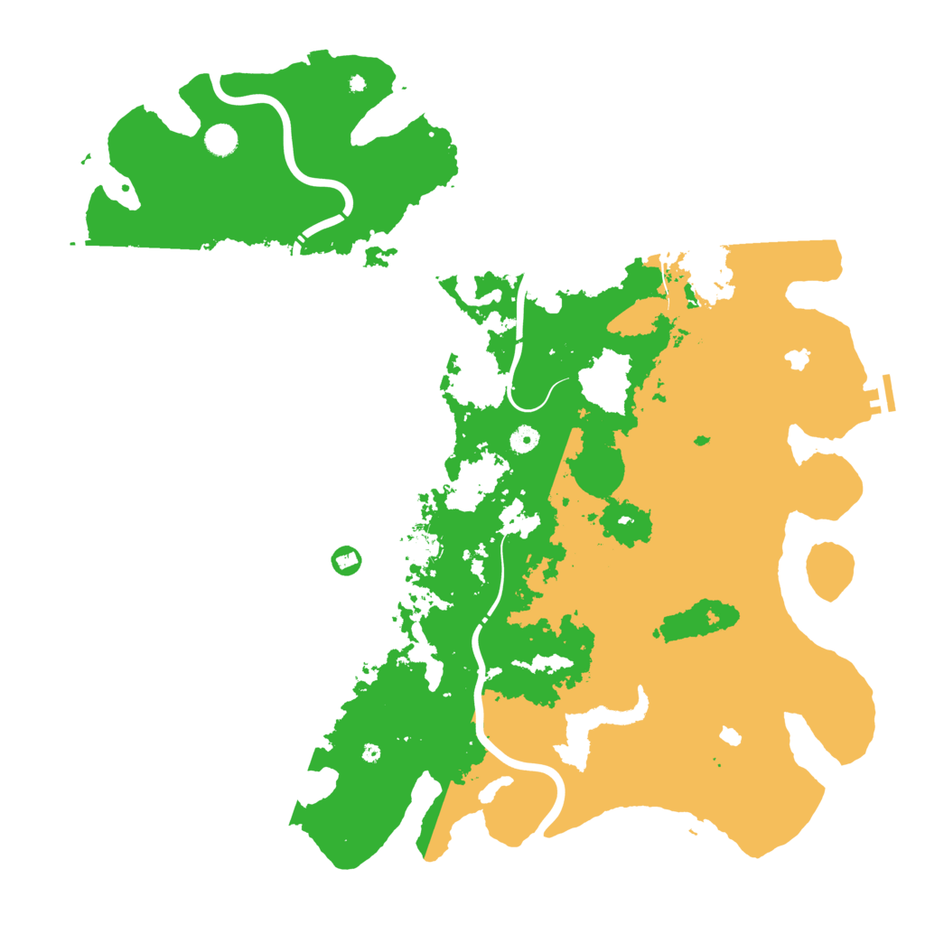 Biome Rust Map: Procedural Map, Size: 5000, Seed: 863176775