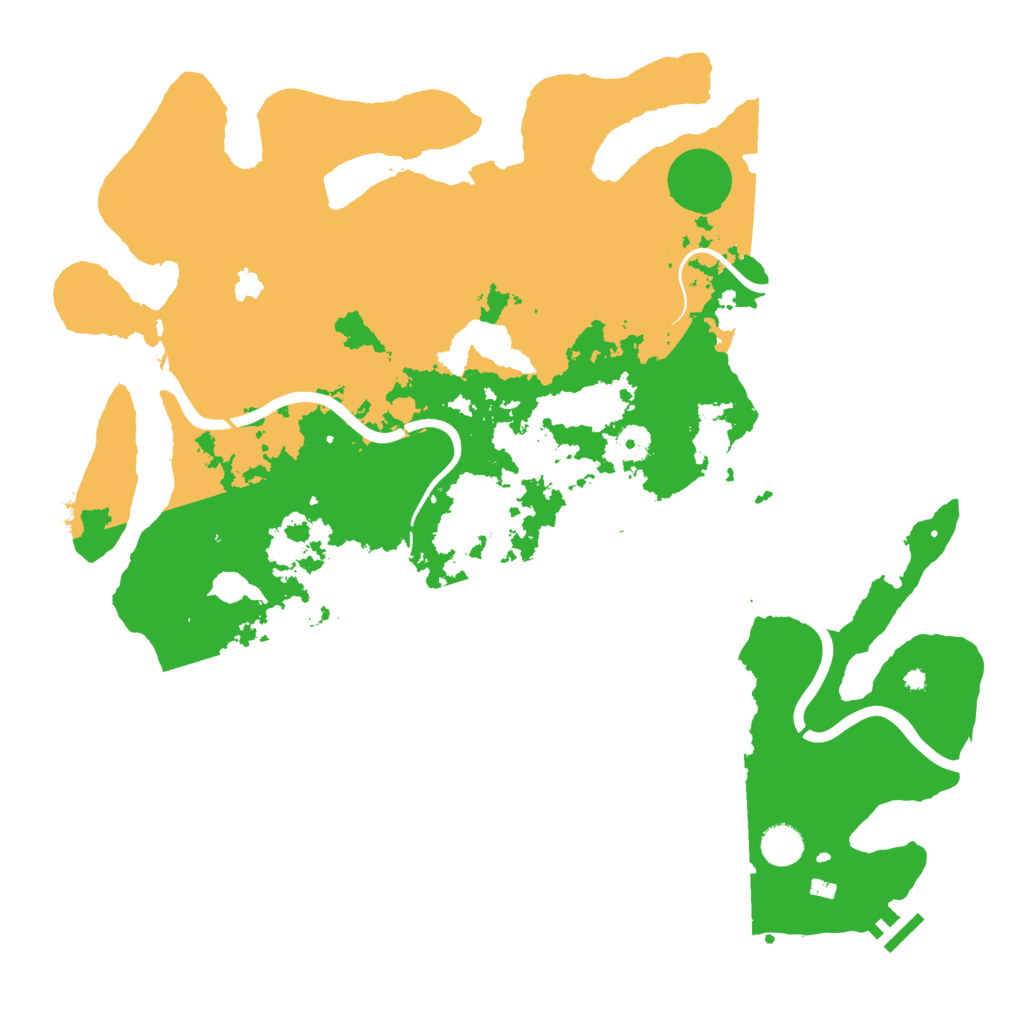 Biome Rust Map: Procedural Map, Size: 4300, Seed: 1495832048
