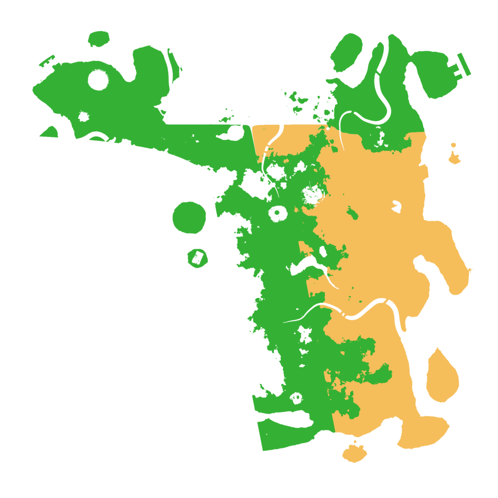 Biome Rust Map: Procedural Map, Size: 4250, Seed: 3463453