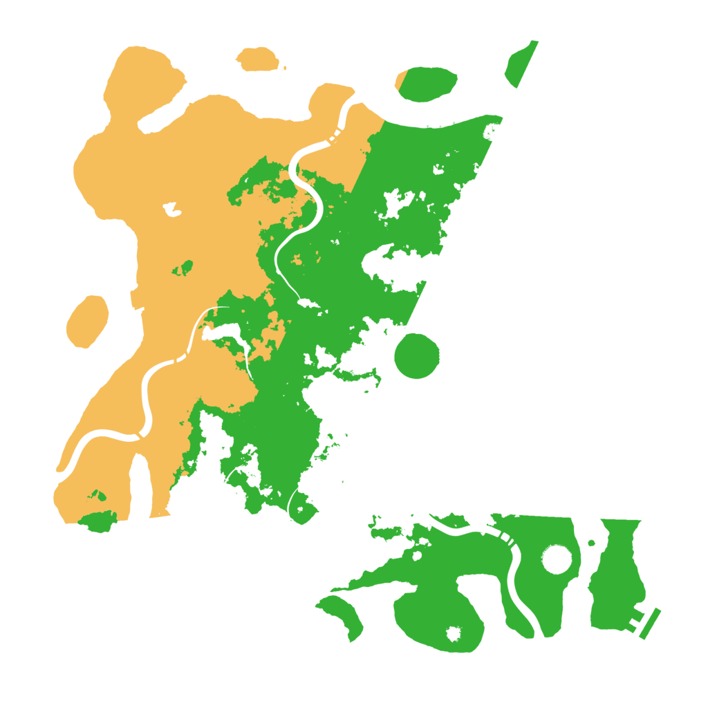 Biome Rust Map: Procedural Map, Size: 4250, Seed: 17437