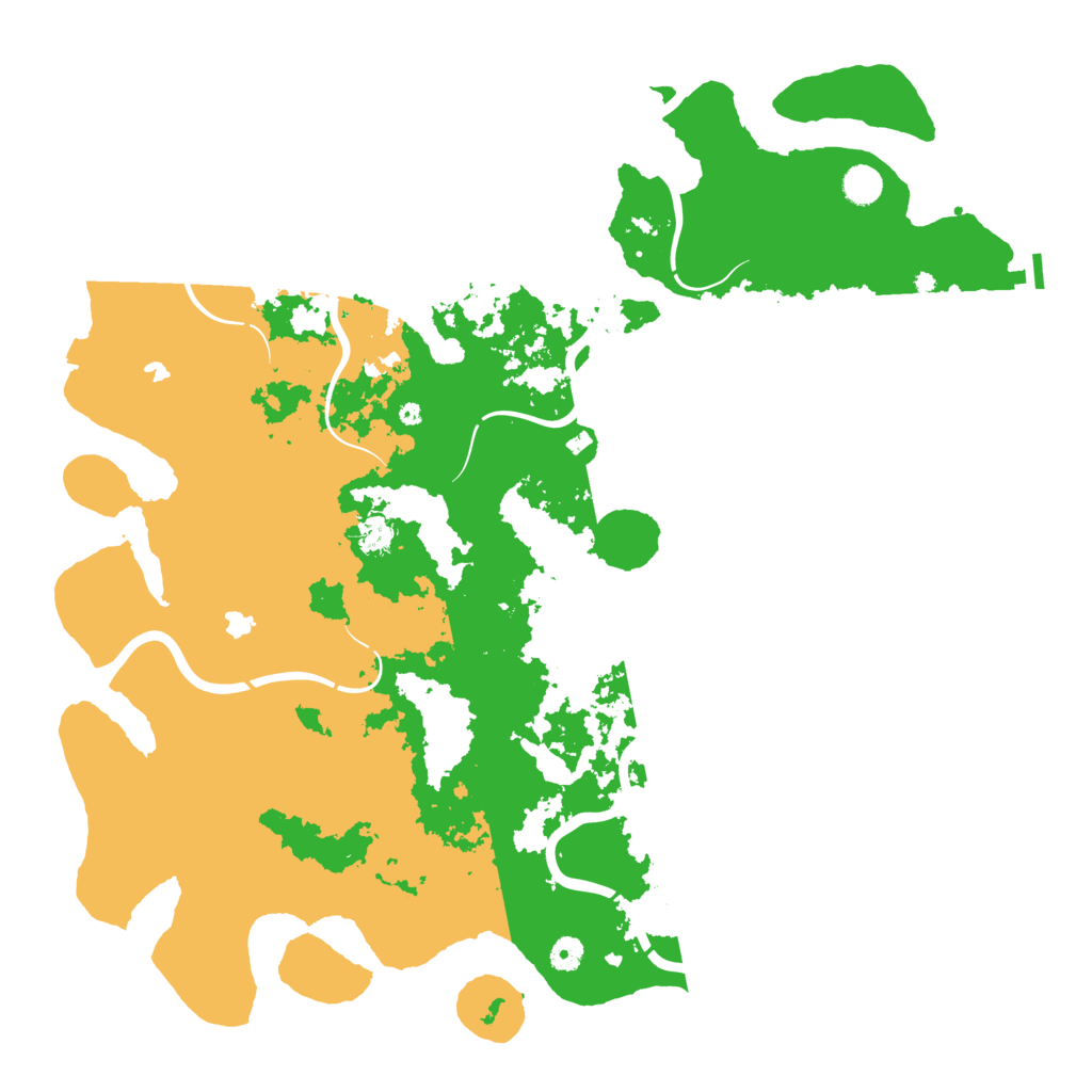Biome Rust Map: Procedural Map, Size: 4840, Seed: 2038778688