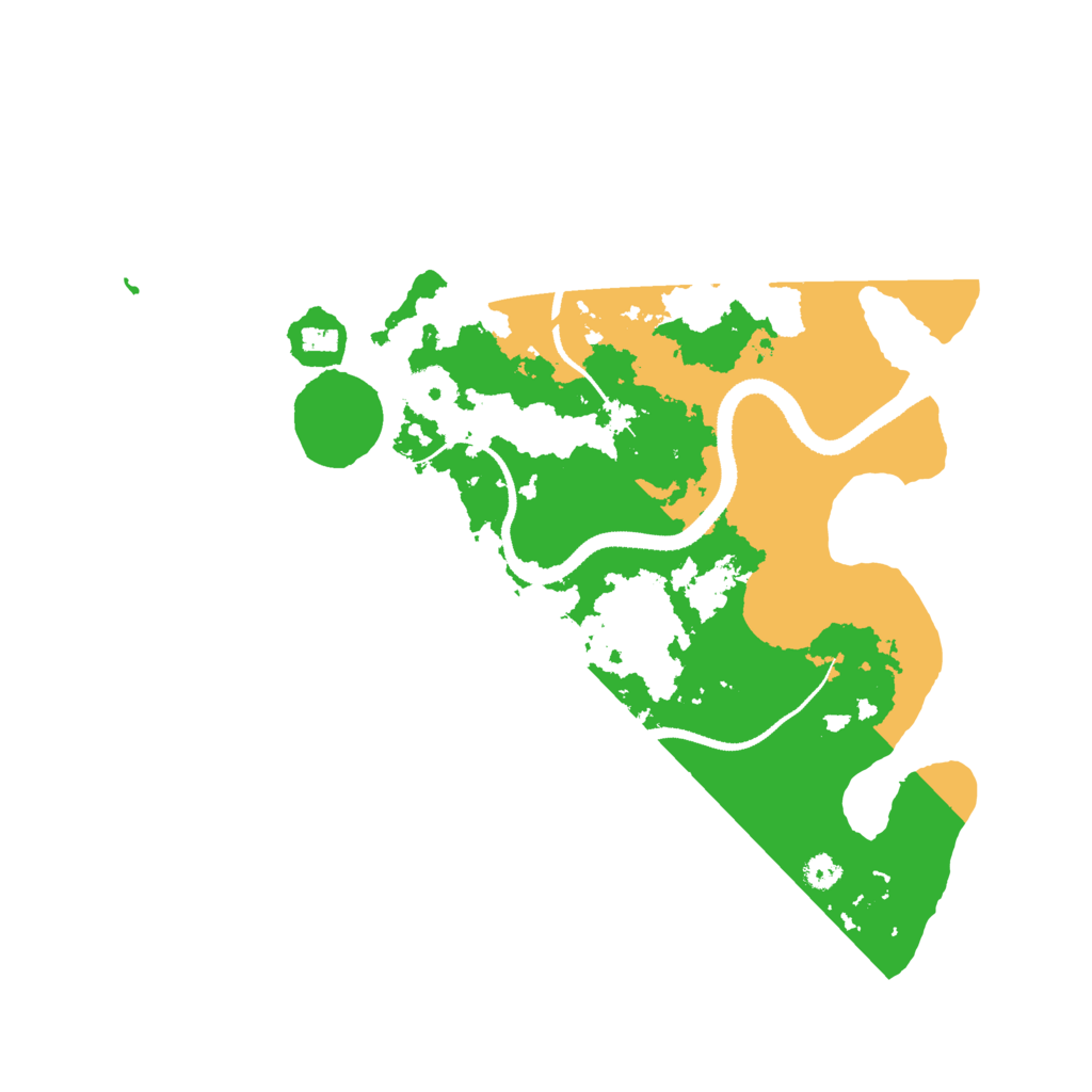 Biome Rust Map: Procedural Map, Size: 3250, Seed: 613199859