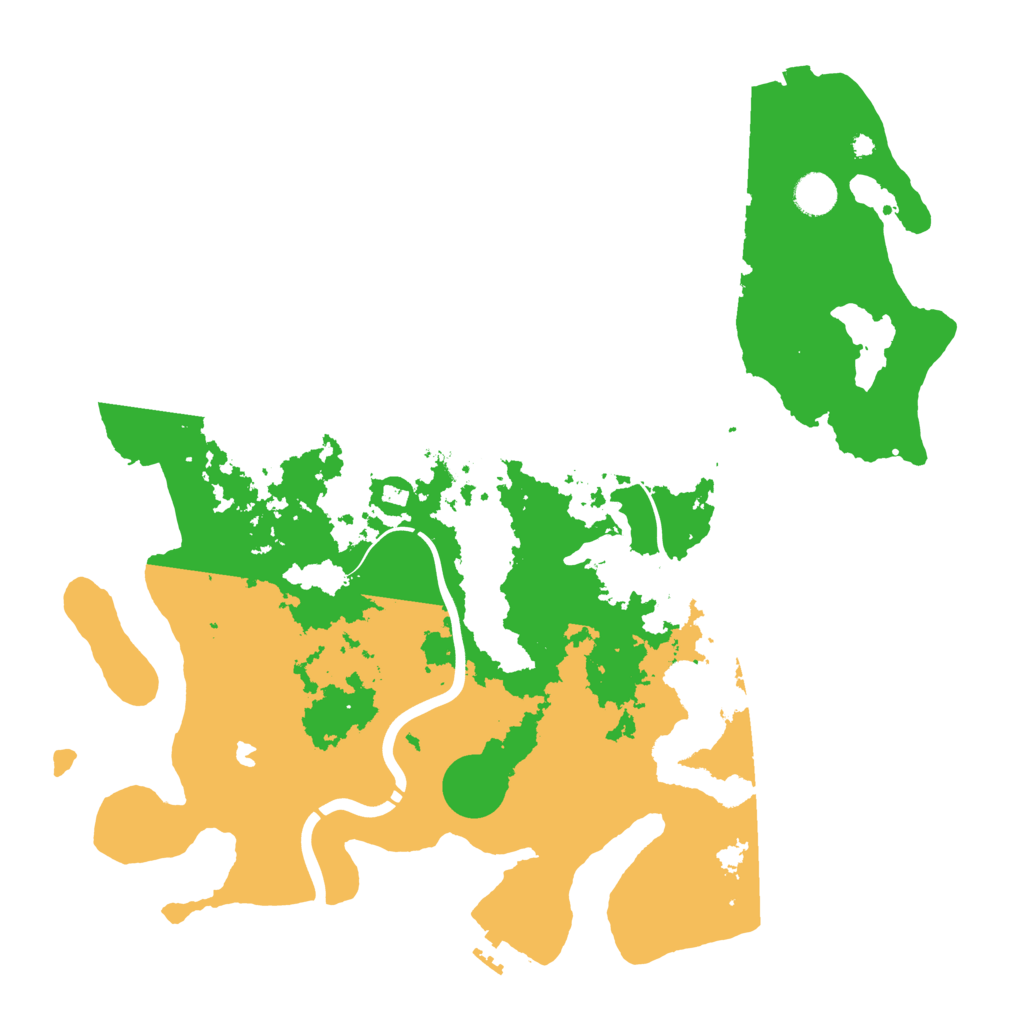 Biome Rust Map: Procedural Map, Size: 4250, Seed: 1885471059