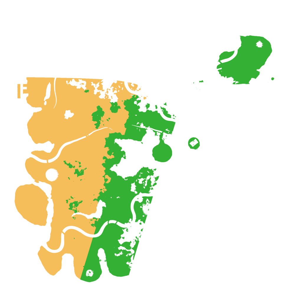 Biome Rust Map: Procedural Map, Size: 4250, Seed: 98761234