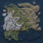 Thumbnail Rust Map: Procedural Map, Size: 4250, Seed: 219412417, 14 Monuments