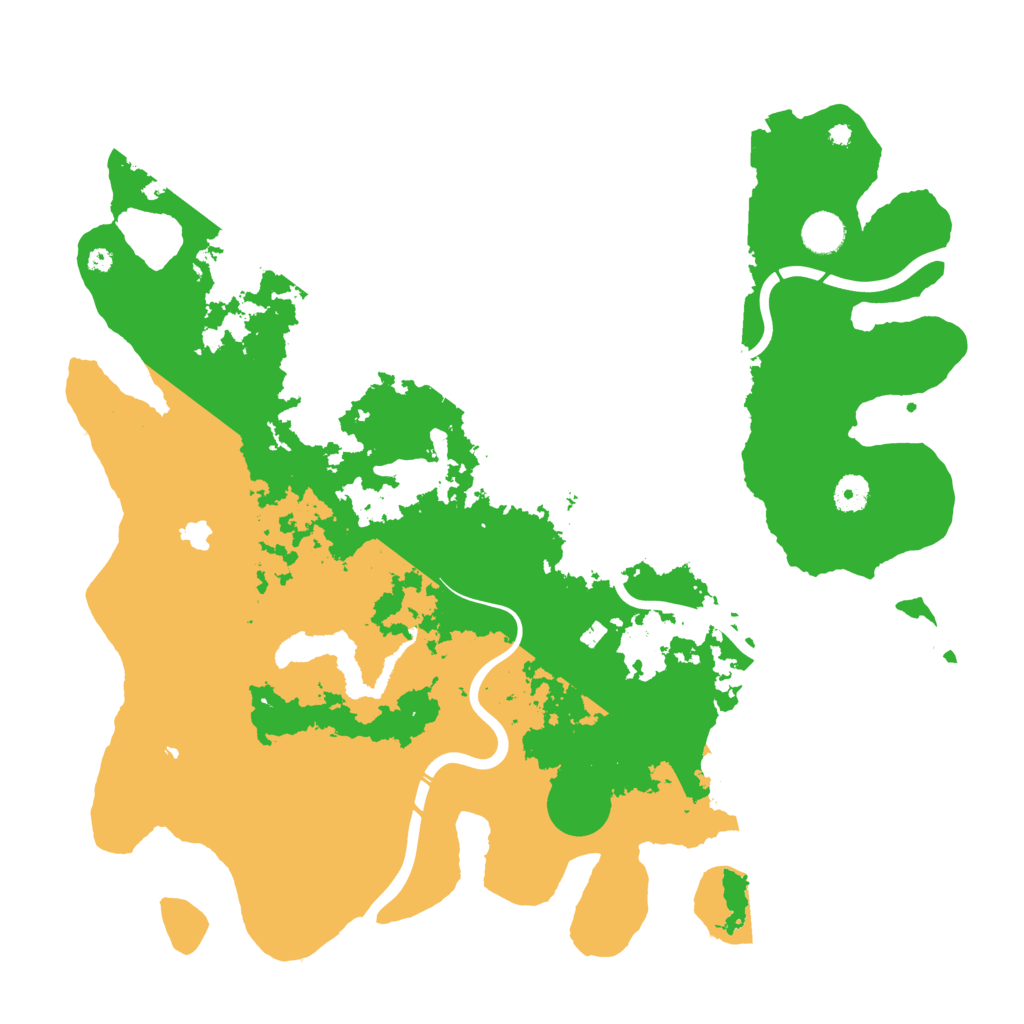Biome Rust Map: Procedural Map, Size: 4250, Seed: 352587841